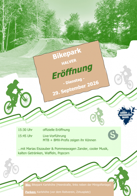 Eröffnung Bikepark